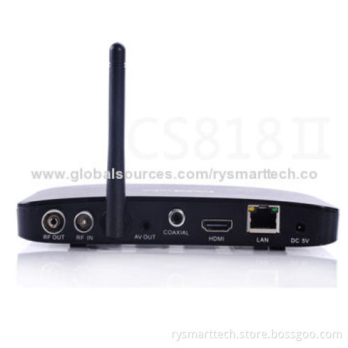 AML 8726 MX Dual Core Multifunction Smart Android TV Box with HD DVB-T2, CS818II
